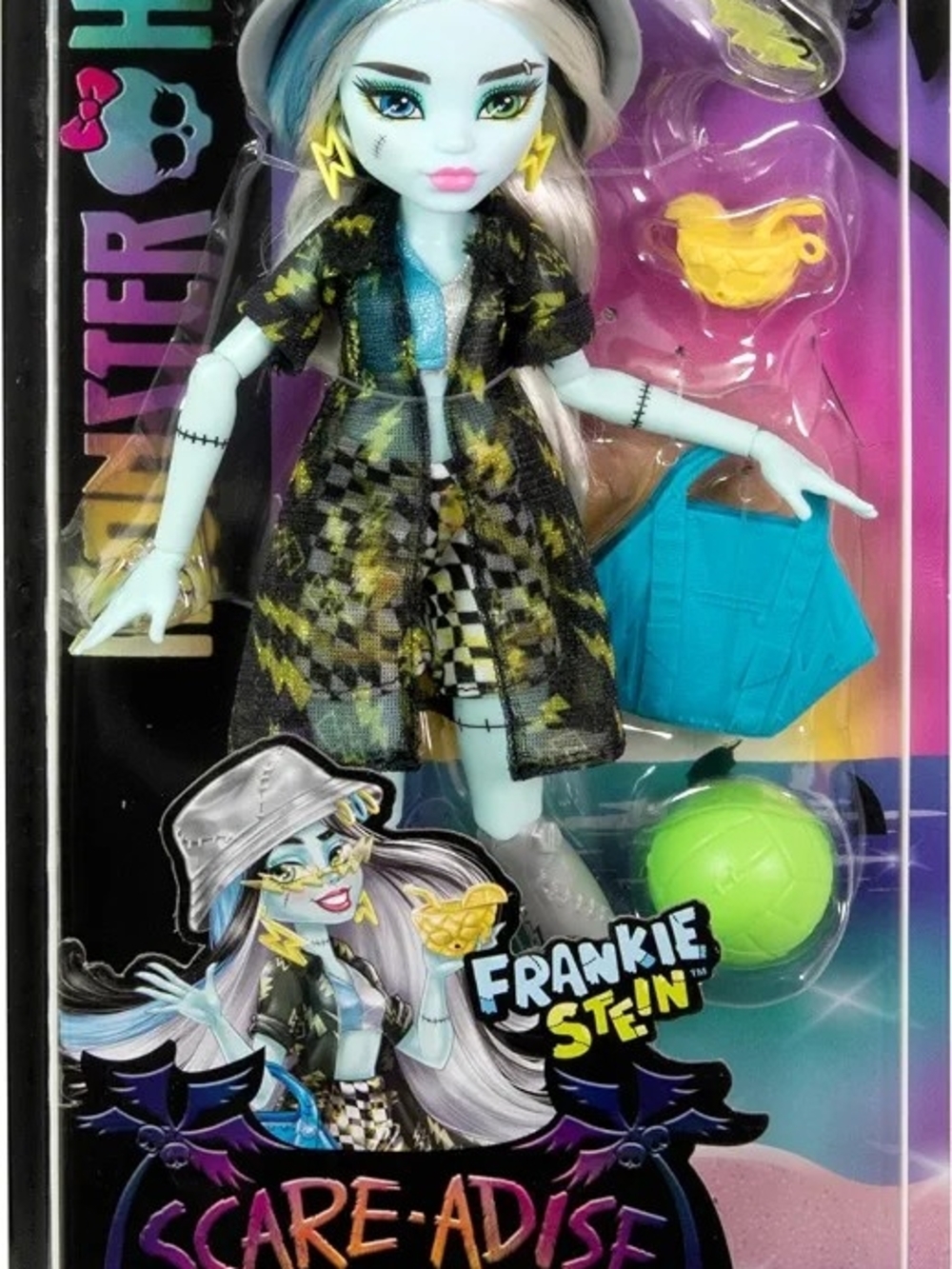 New Monster High Frankie Stein Scareadise Doll